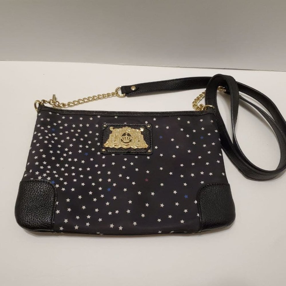 Juicy Couture Black Stars Crossbody